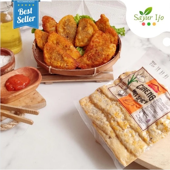 

Wizz Cireng Crispy Campur Pondok Cabe Isi 6 PCS Fresh Cemilan Instant