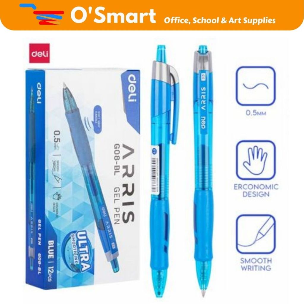 

PENA ARRIS DELI G08-BL (BIRU)