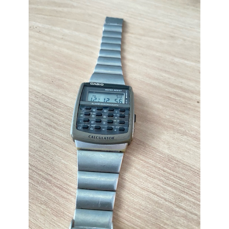 jam tangan casio ca 506 calculator original vintage