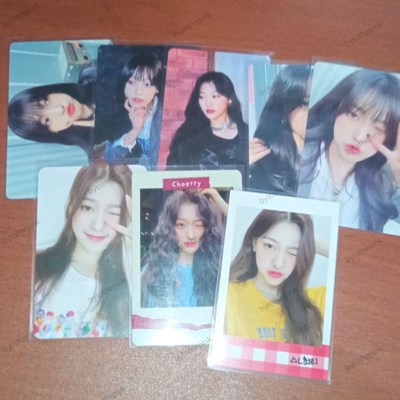 Photocard Season Greeting 2022 SG22 Loona Choerry set