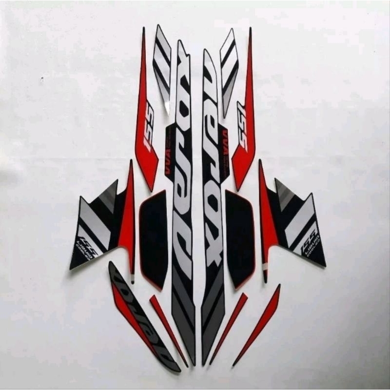 STRIPING YAMAHA NEW AEROX 155 2021-2022 HITAM