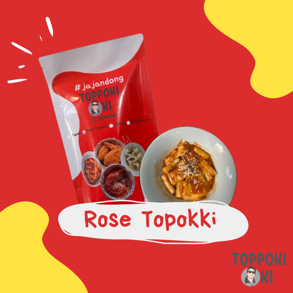 Toppoki Oki - Rose Toppoki Instant