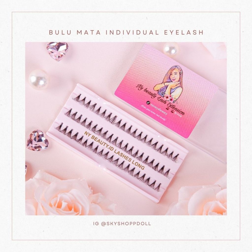 Bulu Mata Palsu Extension Eyelash Korean Individial