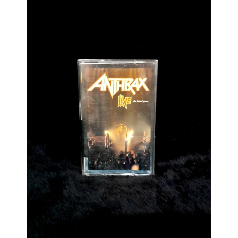 Kaset Pita ANTHRAX - Live the Island Year || Mulus