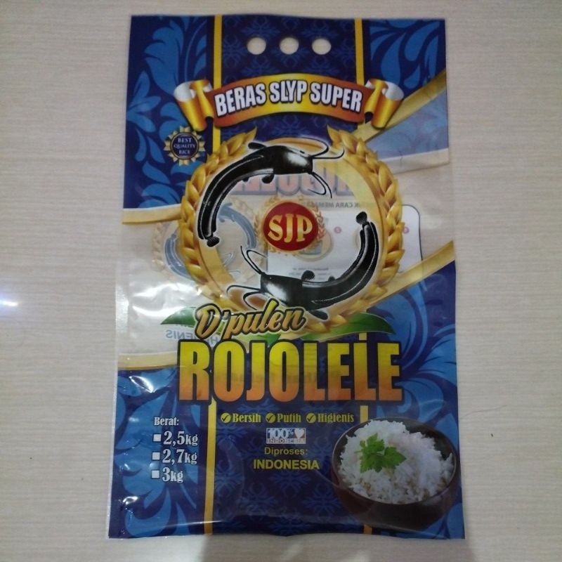Plastik Beras Rojolele 3 kg