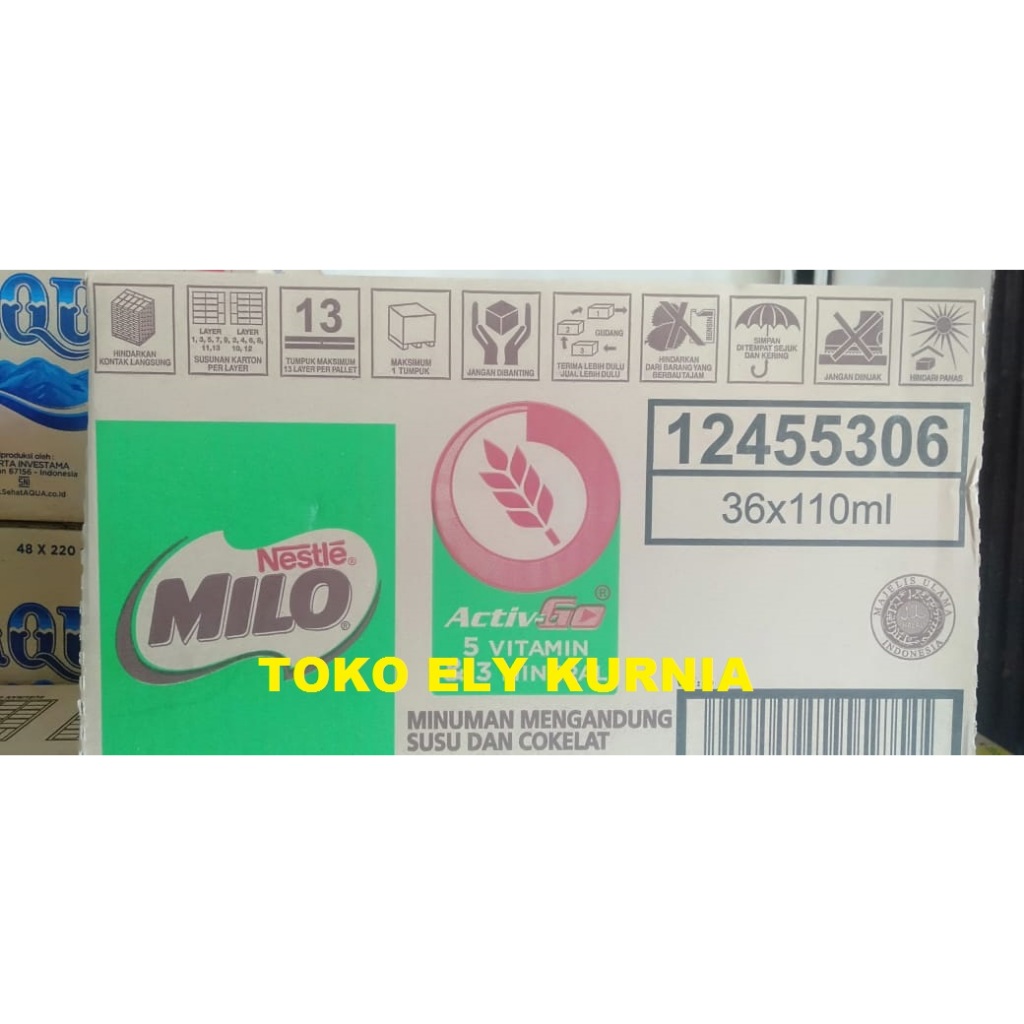 

MILO SUSU UHT 110 ML 1 DUS ISI 36