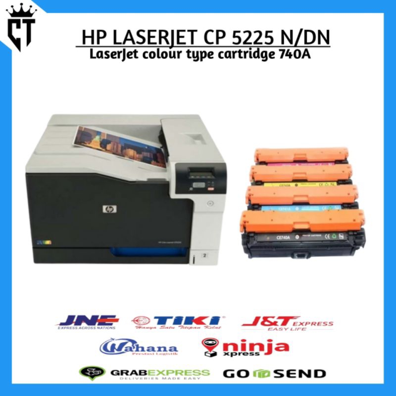 Printer Hp LaserJet CP 5225 printer laser color A3