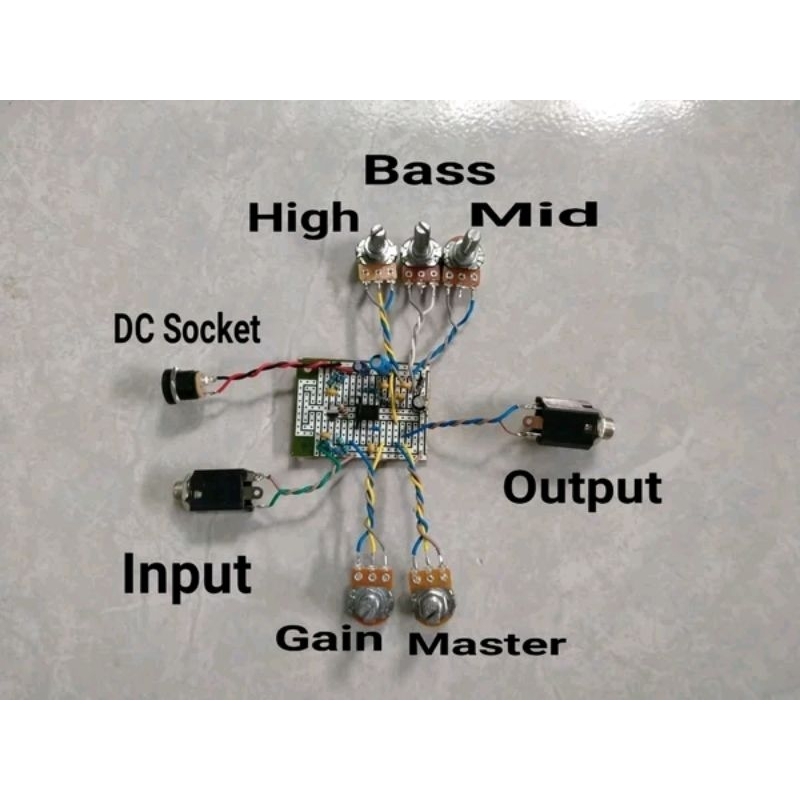 Kit Efek Gitar distorsi Distortus Maximus