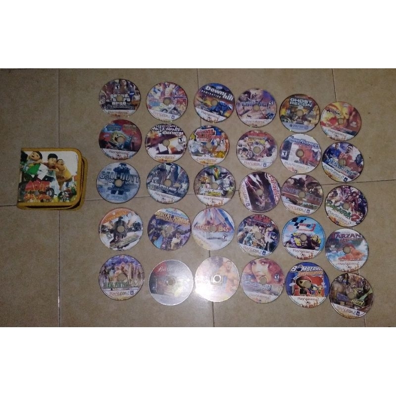 Kaset Ps2 PlayStation 2 Kondisi Gambling Jual Semua Borongan