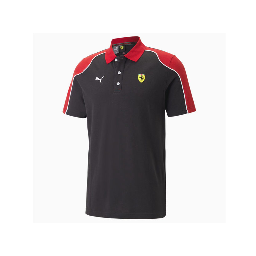 Kaos Casual Ferrari Race Polo PUMA Black 538169 01
