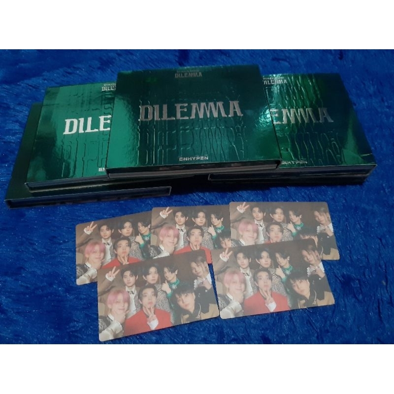 [READY] OFFICIAL ALBUM ONLY ENHYPEN DIMENSION : DILEMMA ESSENTIAL VERSION JUNGWON HEESEUNG JAY JAKE 