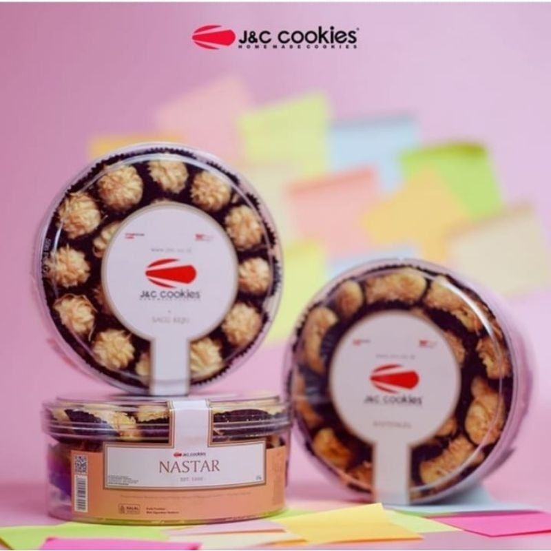 

J&C Cookies Kue Kering Toples Roti Reguler JnC Kue Hampers Lebaran