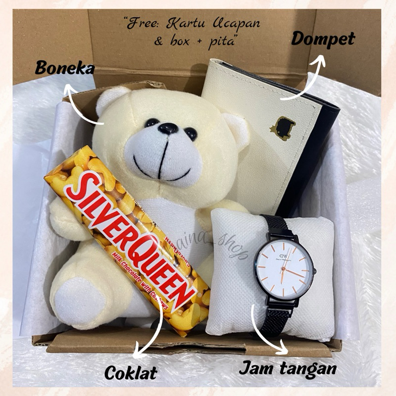 HADIAH UNTUK WANITA GIFT BOX CEWEK HAMPERS CEWEK | GIFTBOX CANTIK | HAMPERS BONEKA | HADIAH CEWEK GI