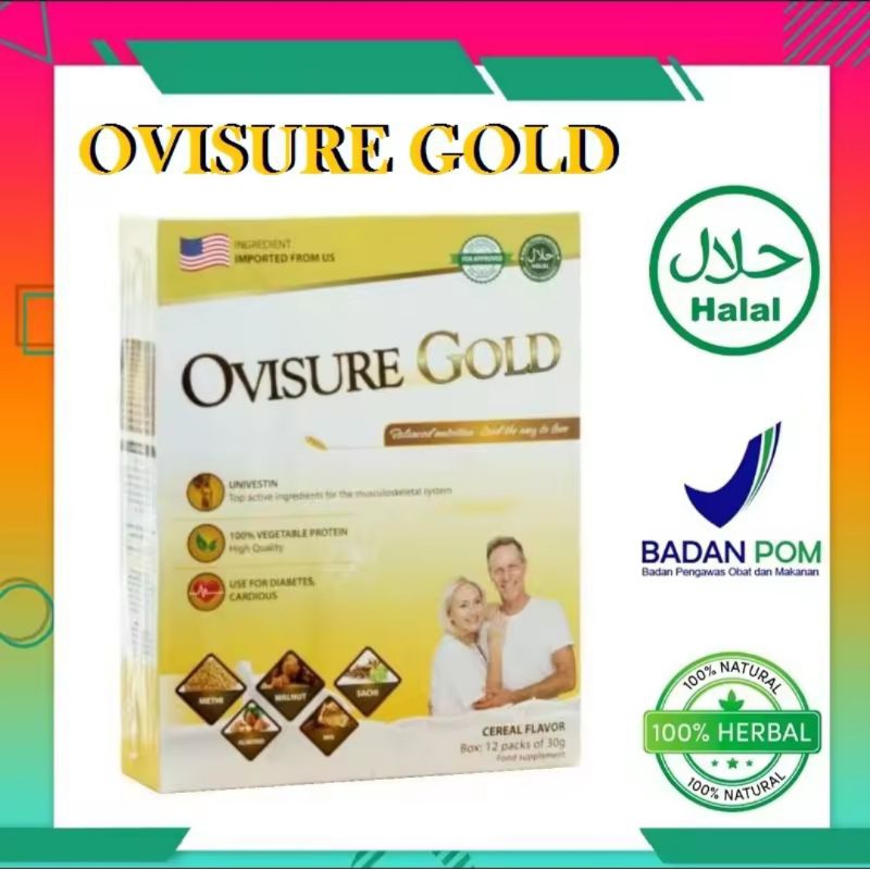 

TERLARIS Ovisure Gold Milk Susu Kesehatan Tulang Asli BPOM Resmi