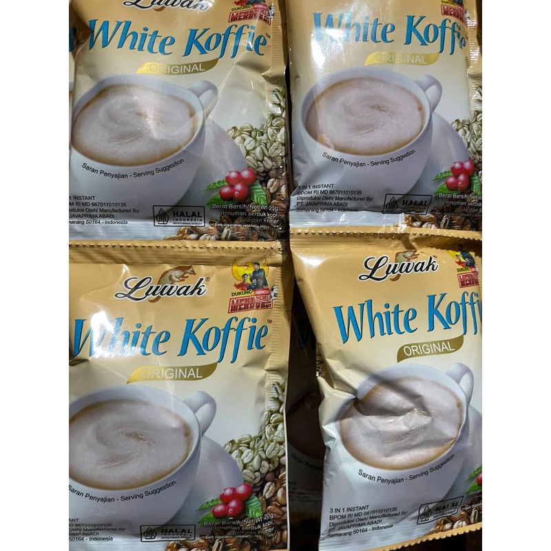

Luwak white coffee