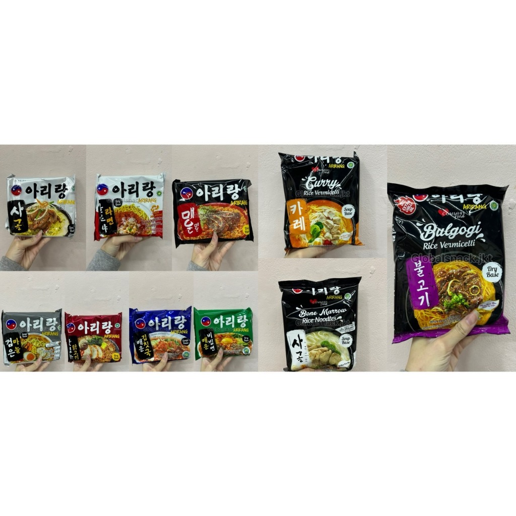 

MIE INSTANT KOREA ARIRANG ANEKA RASA NOODLE HALAL