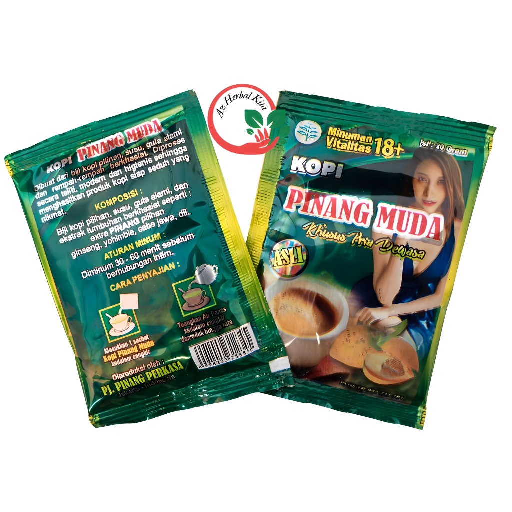 

kopi Pinang Muda Super 1 Sachet Minuman Penambah Vitalitas Pria Dewasa