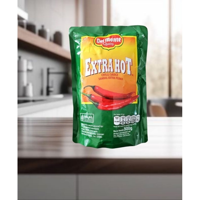 

RN_Frozen - DELMONTE sambal Extra hot kemasan isi ulang 500 gram