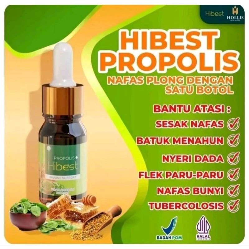 HIBEST PROPOLIS Obat Diabetes Kolesterol Gula Darah Hipertensi