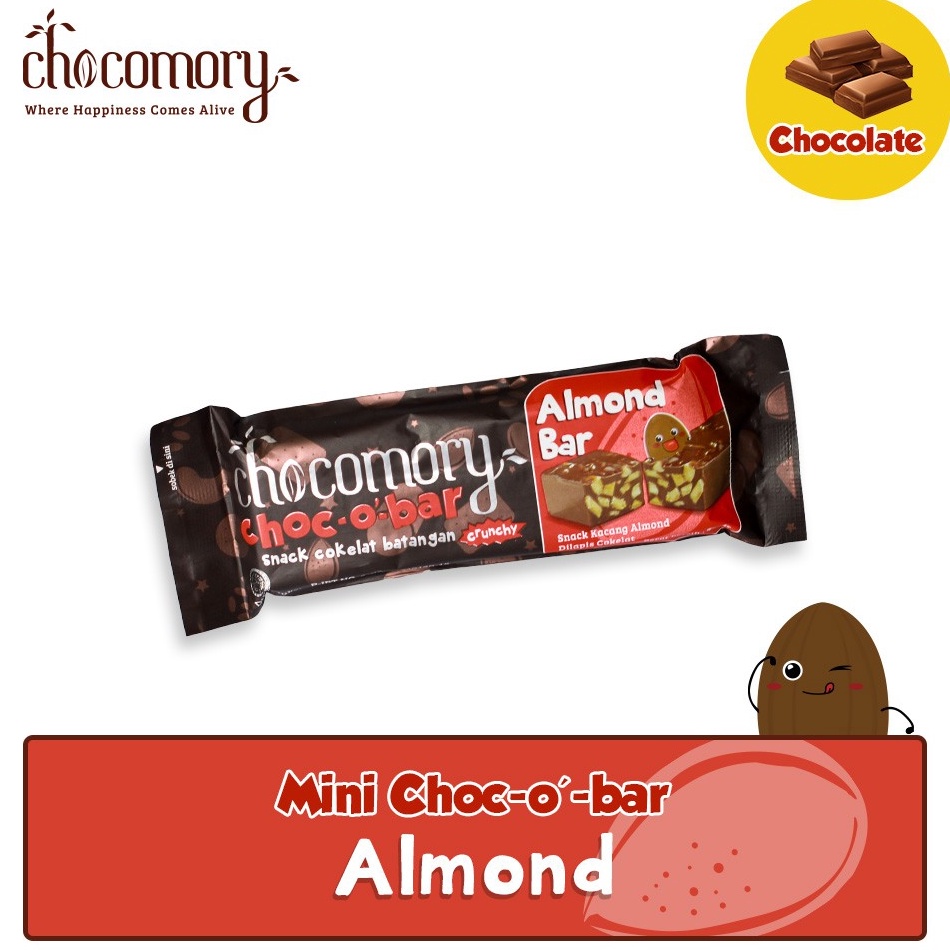 

Garansi Terbaik Chocomory Mini Choco Bar Almond 35g