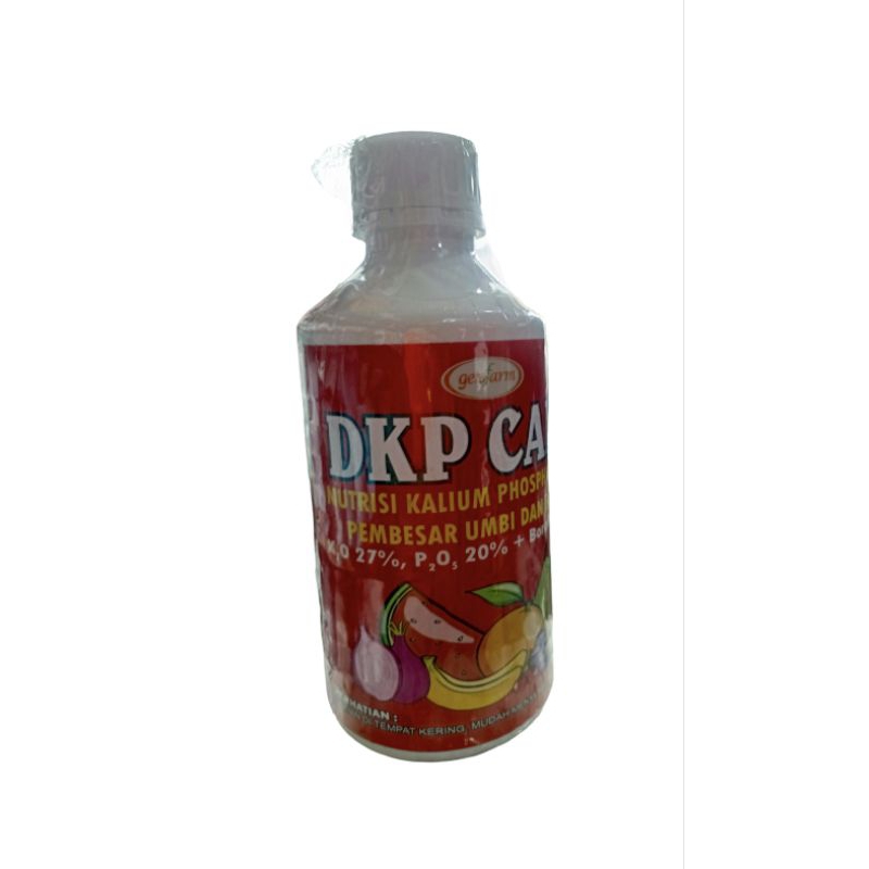 DKP CAIR pupuk Nutrisi Tanaman PEMBESAR UMBI DAN BUAH (Kalium, Phospat dan Boron) kemasan 1Liter