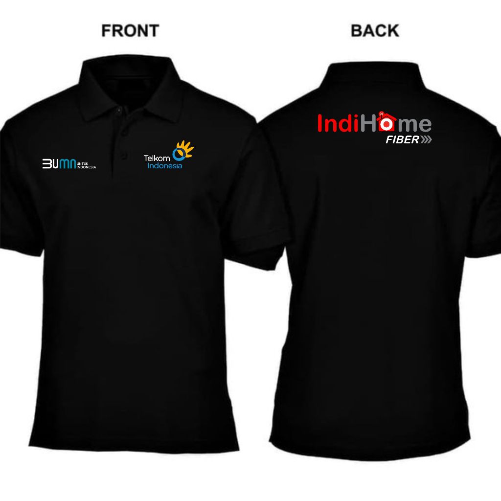 seragam indihome telkom baju pria wanita