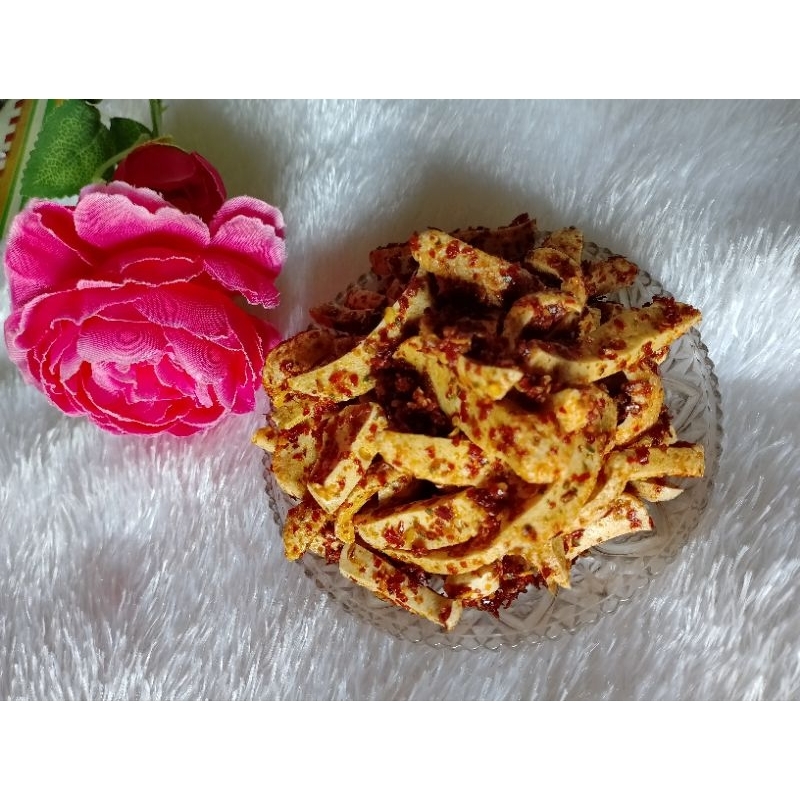 

Basreng pedas Daun jeruk