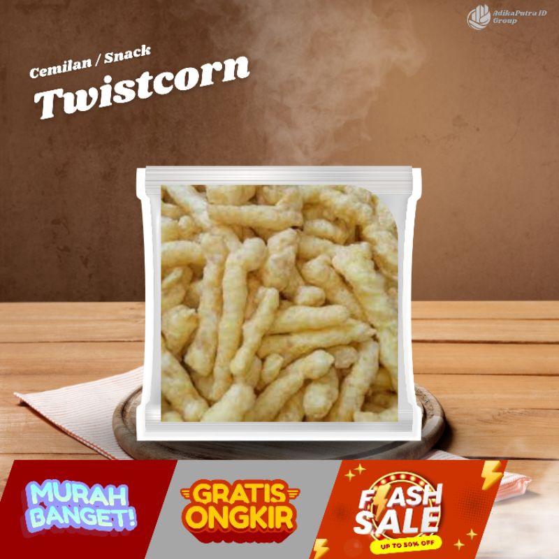 

Cemilan / Snack / twistcorn gurih