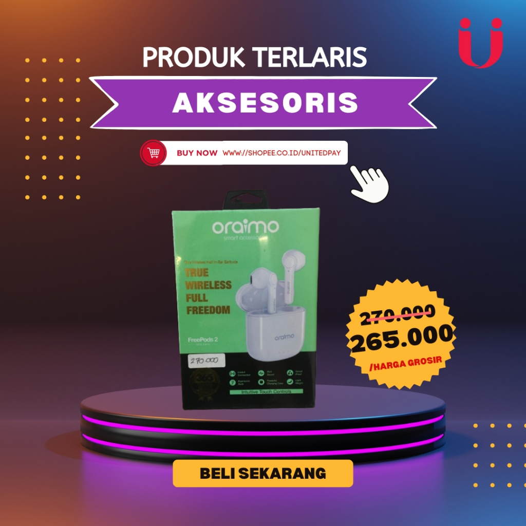 Oraimo Bluetooth Earphone Wireless Headset