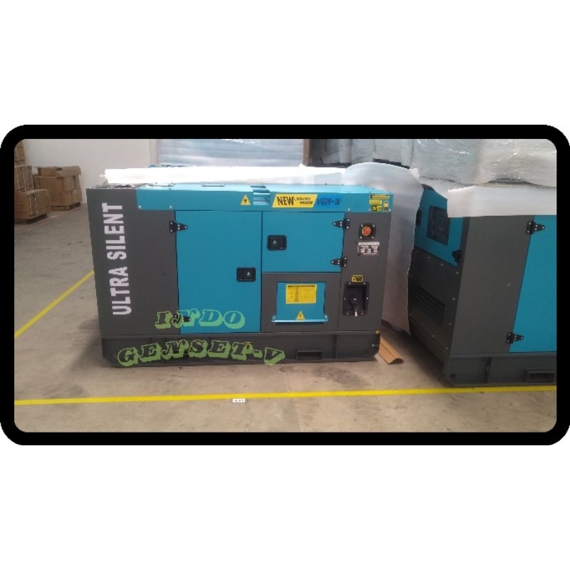 GENSET SILENT 20KVA ISUZU