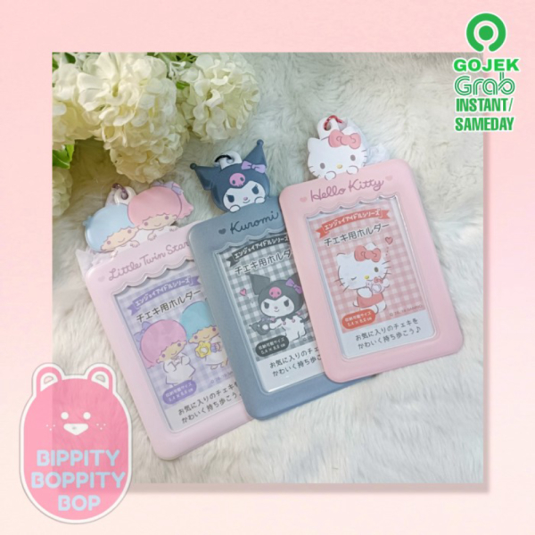 

Jual Sanrio ID Card Holder Name Tag Original Japan - Kuromi Berkualitas