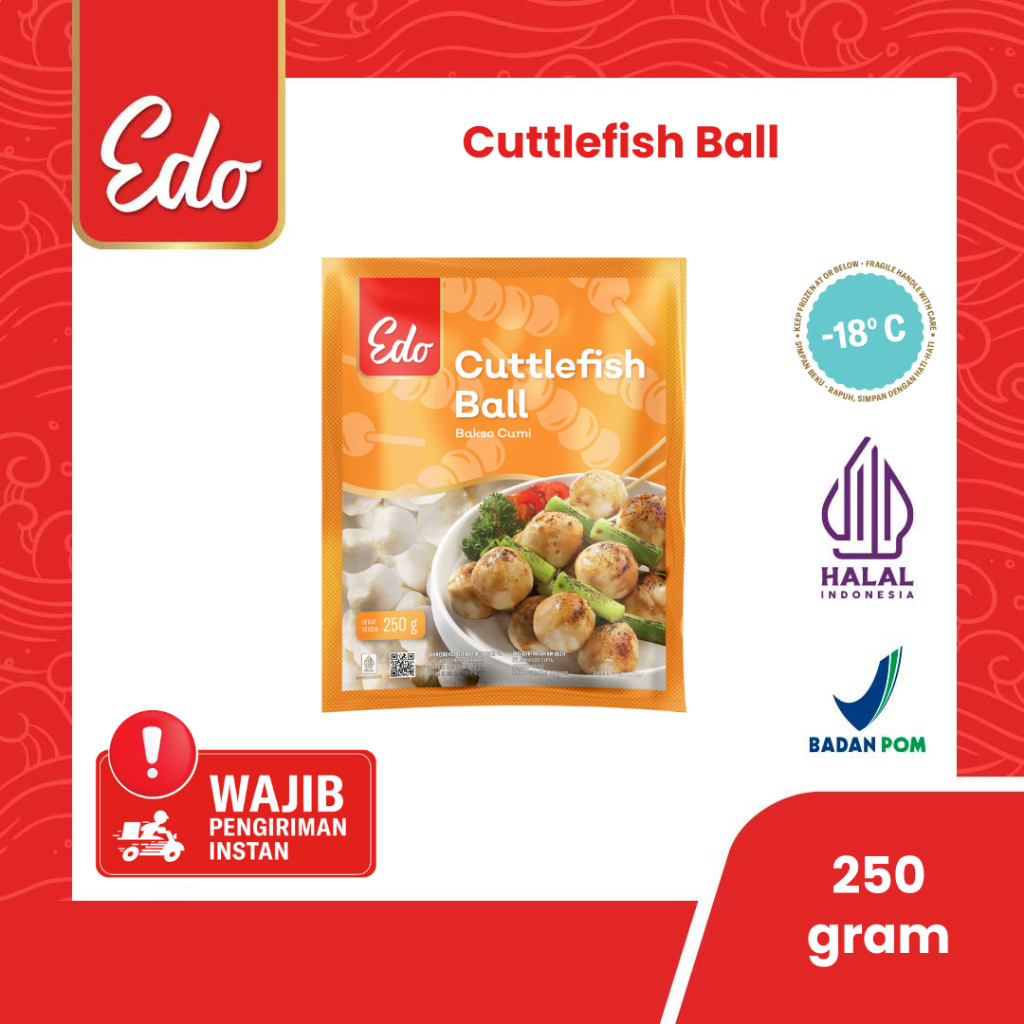

Edo Cuttle Fish Ball 250 Gr