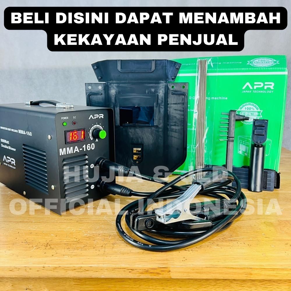 (PROMOSI) MESIN LAS APR JAPAN AP38 DOUBLE BLOWER MMA160 INVERTER TRAVO LAS