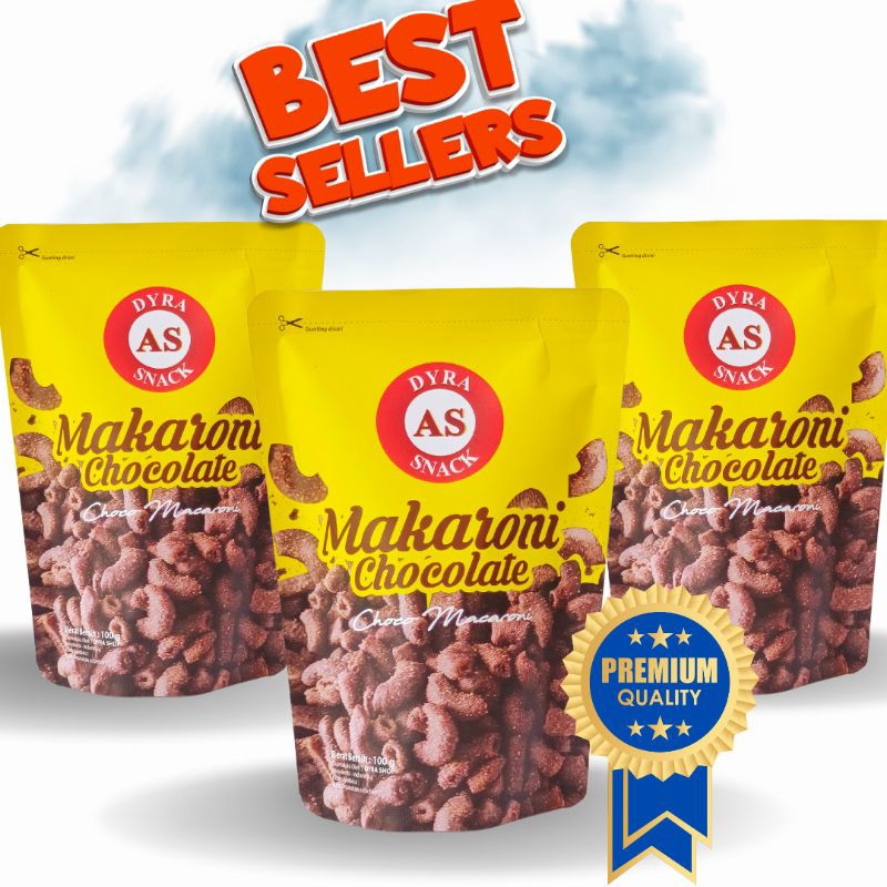 

(PREMIUM) MAKARONI COKLAT renyah prium