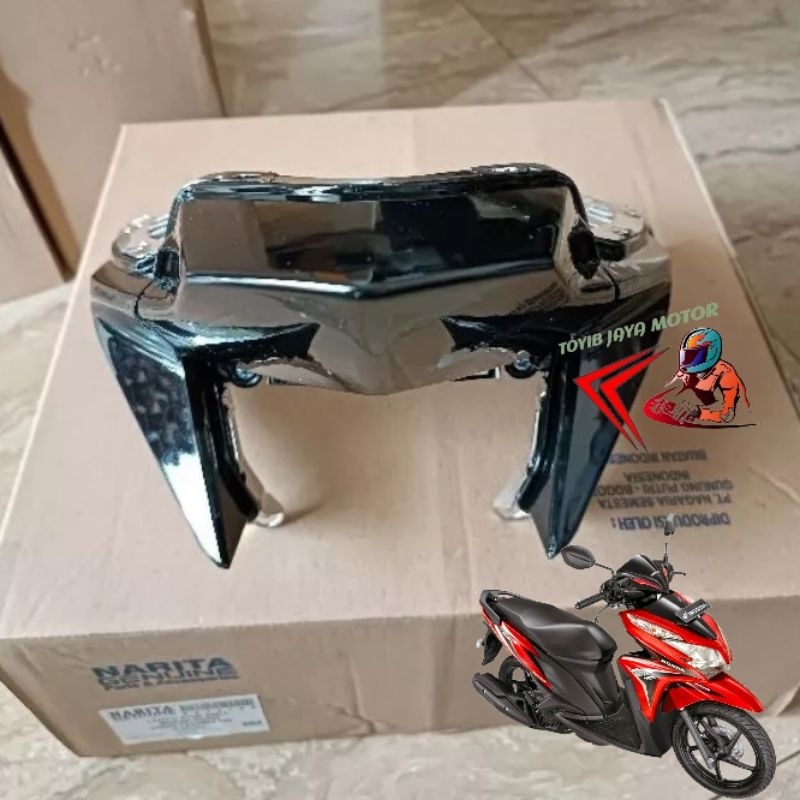 Mika Kaca Lampu Stop Stoplamp Belakang Vario Techno 125 Old Warna Hitam Smoke Tahun 2013 2014 2015