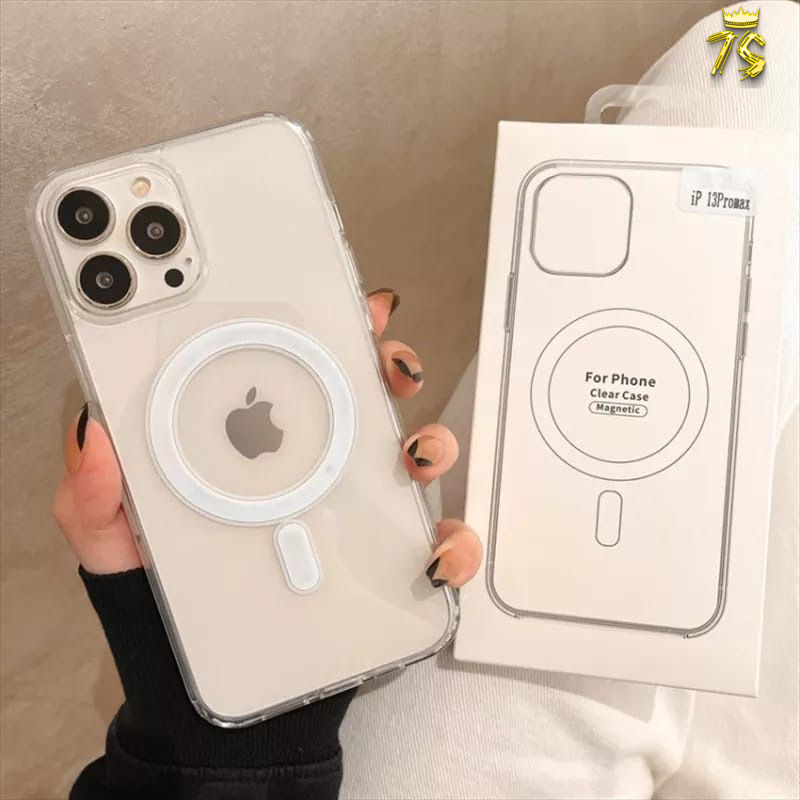 Premium Case Magsafe Magnet Clear For All Apple Iphone Series 7 8 X 11 12 13 14 15 Pro Plus Promax