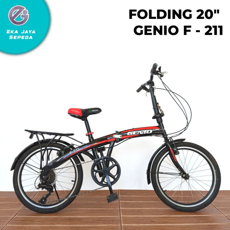 Sepeda Lipat/Folding 20 inch Genio F-211 [SECOND]