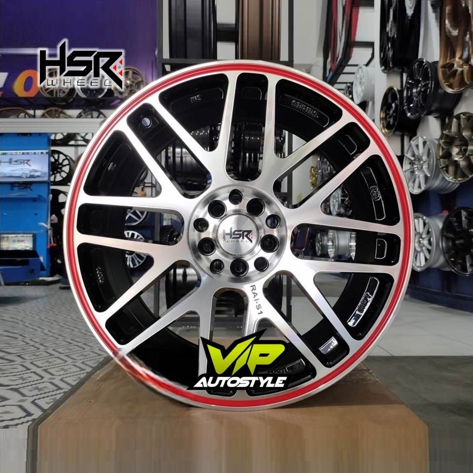 Velg mobil Ring 18 HSR RAI-S1 Racing Xpander Innova New Avanza Veloz Honda HRV