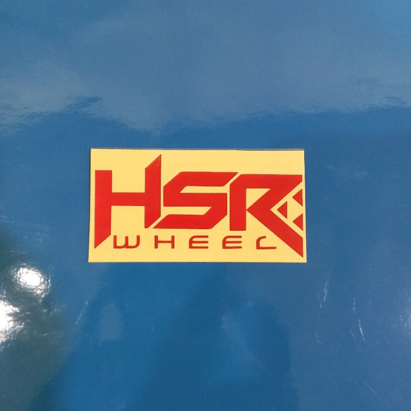 Sticker HSR Wheel