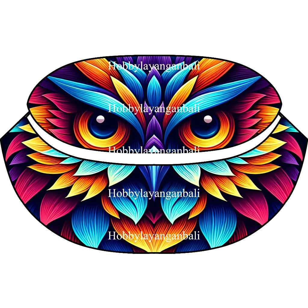 Sampul kain layangan sawangan pegon ludoyo dan ceper 4 ukuran 1,5m 2m 2,5m 3m owl