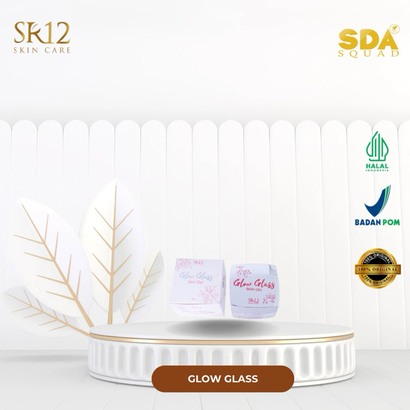 GLOW GLASS SKIN SR12/SKINCARE GEL BPOM/GGS SR12