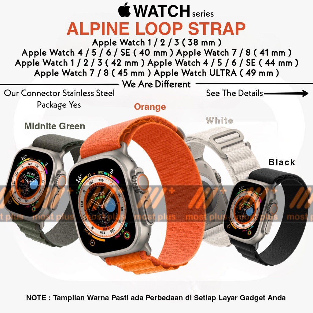 APPLE WATCH ALPINE LOOP STRAP OEM - Tali Apple Watch series oem
