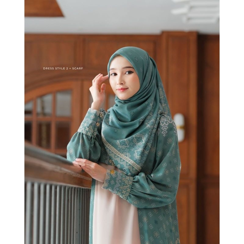 READYSTOCK ‼️ HIJAB PASHMINA SQUARE SCRAF PRINTING KHIMAR BY KAZAMI STORE