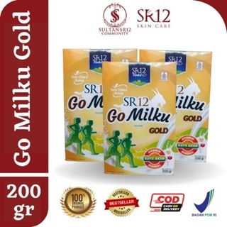 

SR12 GO MILKU GOLD 200 gr Bukan Etawalin Susu Etawa Murni Plus Jahe Bawang Putih No Gula No Krimer