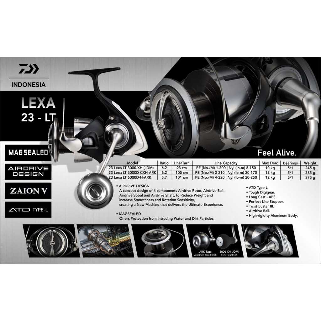 DAIWA LEXA LT 2023