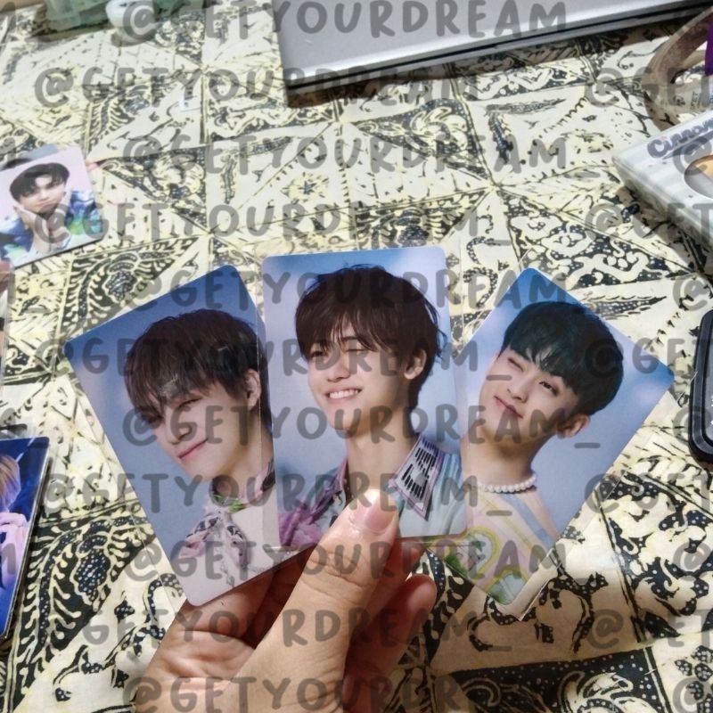 [OFFICIAL] PHOTOCARD DICON JAEMIN WINK, JENO WINK, MARK WINK