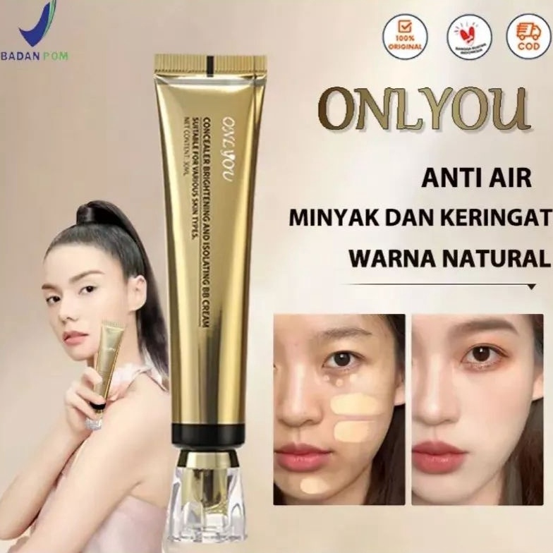 ART L45W ONLYOU SUNSCREEN  FOUNDATION CONCEALER BB CREAM WATERPROOF ONLY YOU KRIM PELEMBAB