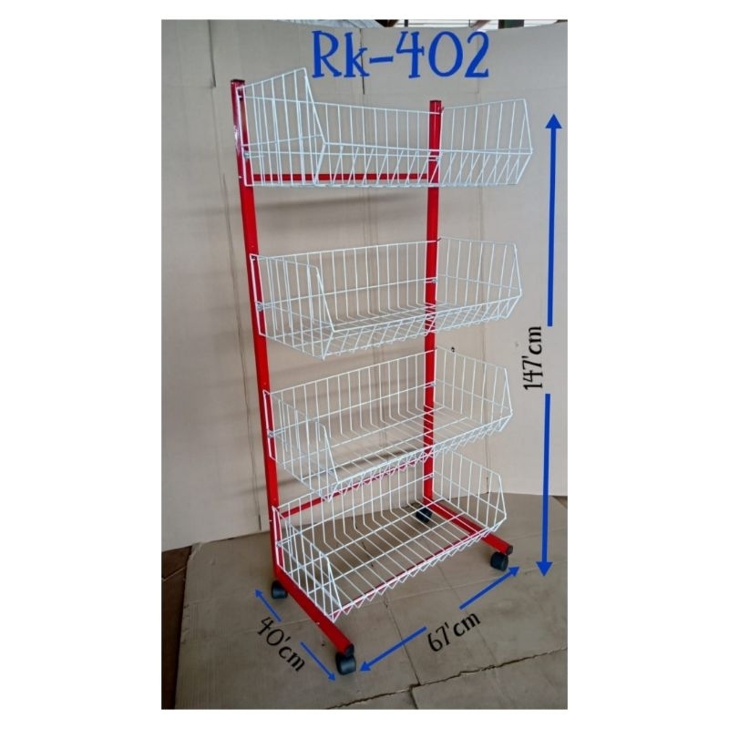 Rak Chiki/Rak Serbaguna/Rak Chiki Roda RK 402