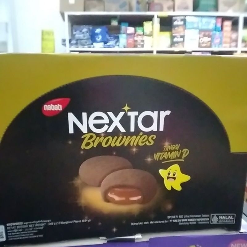 

Nextar brownies Box isi 10 pcs 34gram