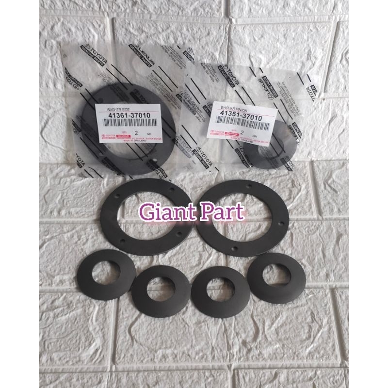 WASHER GIGI GARDAN SET TOYOTA HT125 HT130 HARGA 1 SET 6 PCS
